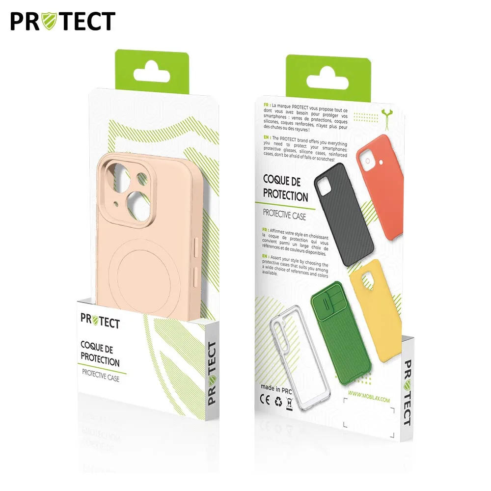 Coque de Protection IZ001 PROTECT pour Apple iPhone 15 MagSafe Rose — vue 3