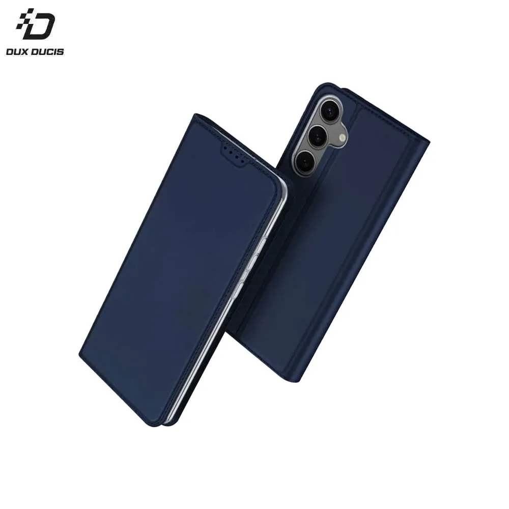 Housse Skin Pro Dux Ducis Samsung Galaxy S25 Bleu