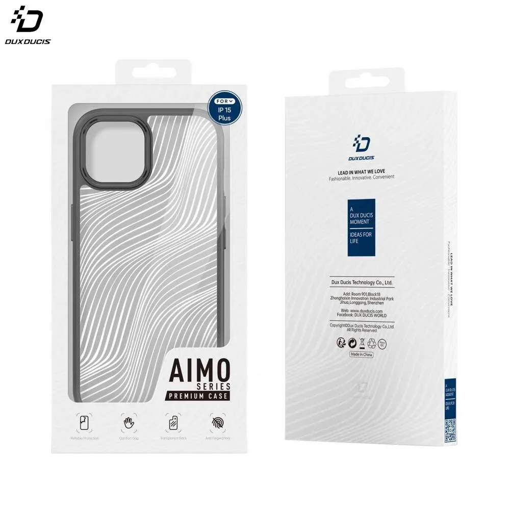 Coque de Protection Aimo Dux Ducis pour Apple iPhone 15 Plus Noir