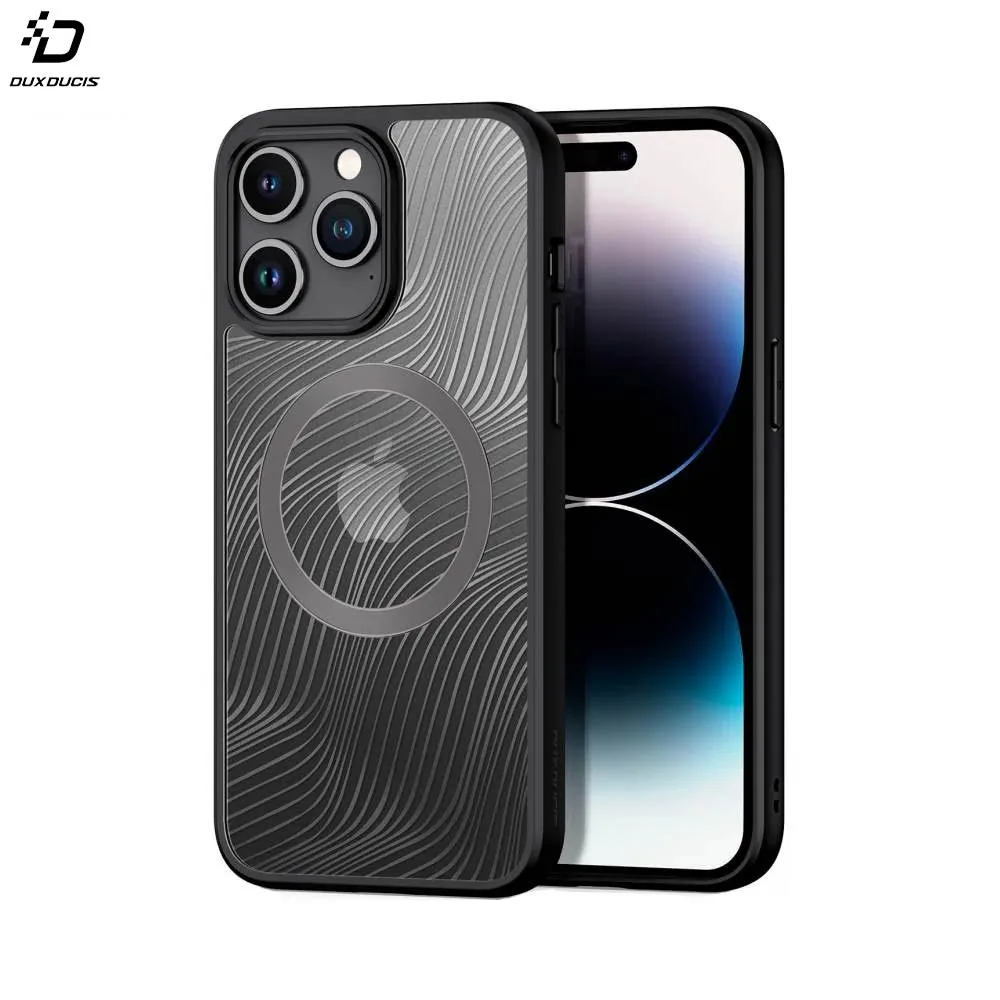 Coque Aimo Mag Dux Ducis Apple iPhone 15 Pro Max Noir