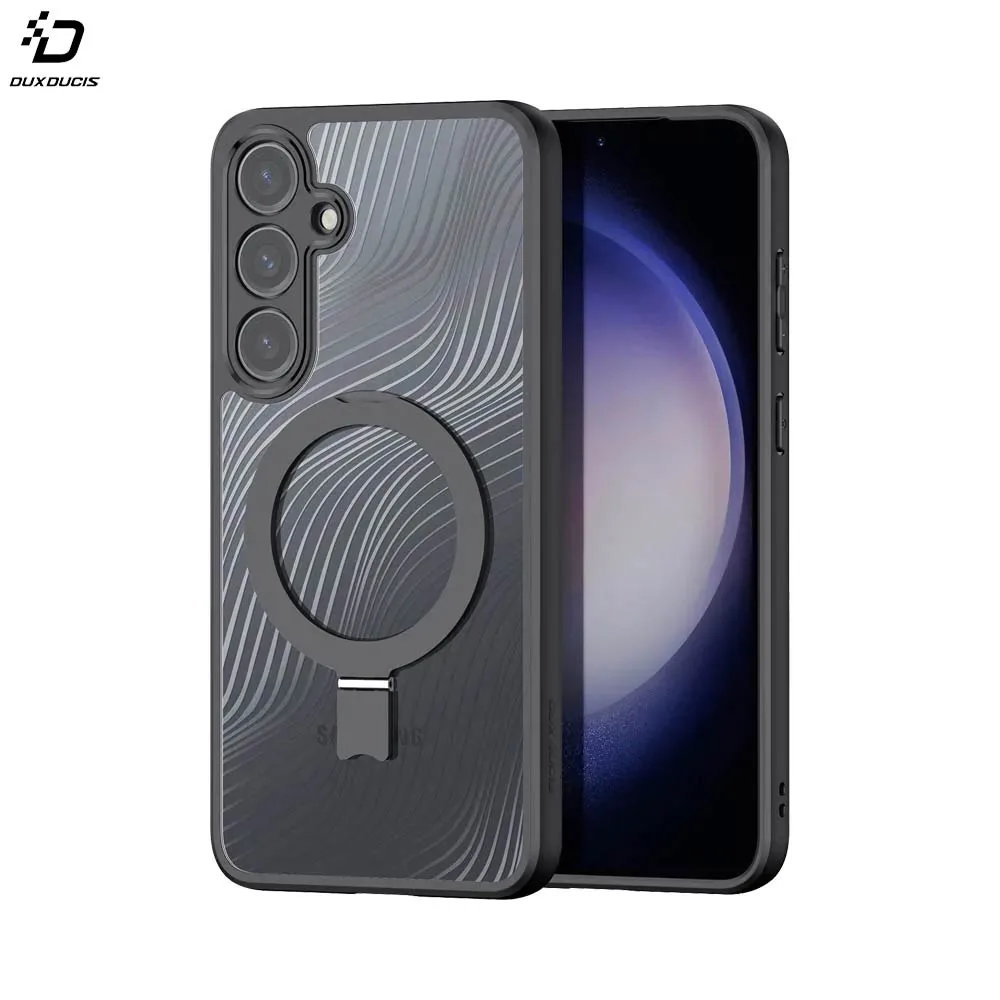 Coque de Protection Aimo Dux Ducis pour Samsung Galaxy S24 Plus 5G S926 (with Magnetic Stand) MagSafe Noir