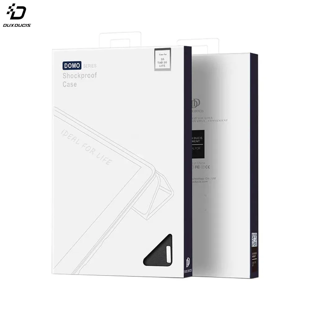 Housse de Protection Domo Dux Ducis pour Samsung Galaxy Tab S6 Lite Wi-Fi P610 & S6 Lite 4G P615 Noir — vue 2