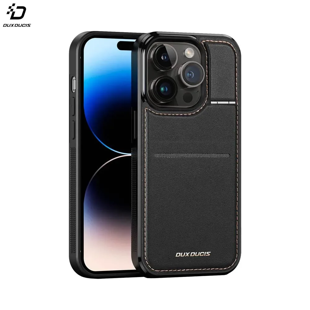 Coque de Protection Rafi Mag Dux Ducis pour Apple iPhone 14 Pro Max Noir