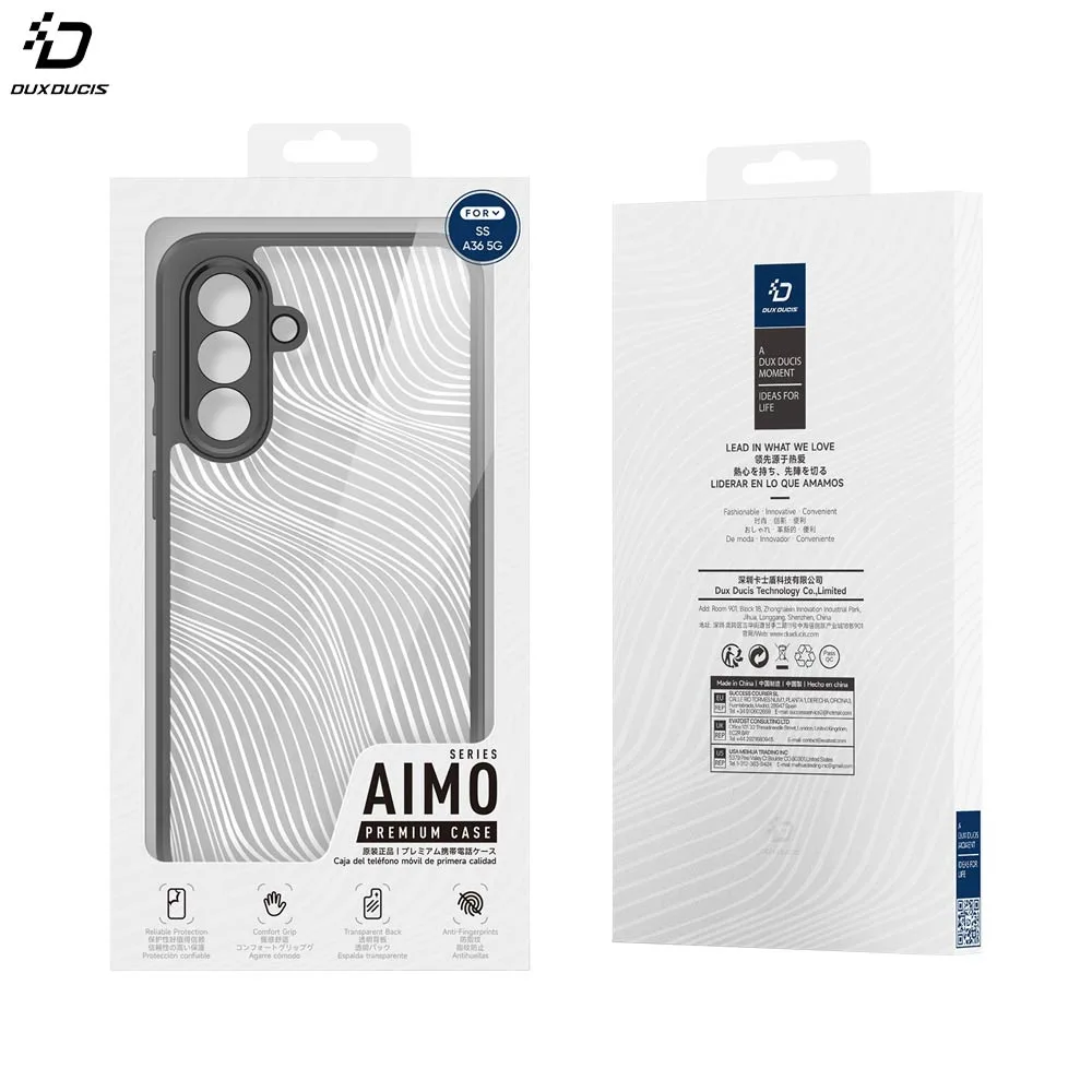 Coque de Protection Aimo Dux Ducis pour Samsung Galaxy A36 5G A366 & A56 5G A566 Noir — vue 2