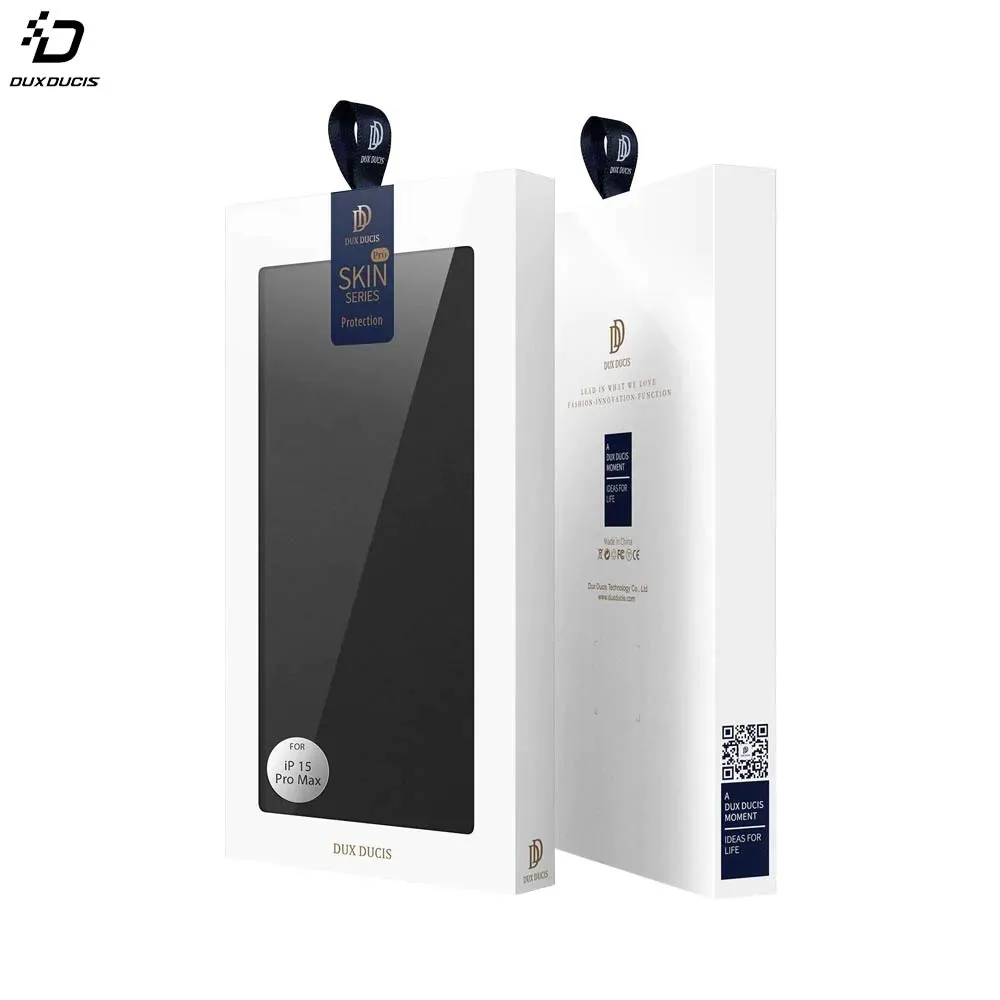 Housse de Protection Skin Pro Dux Ducis pour Apple iPhone 15 Pro Max Bleu