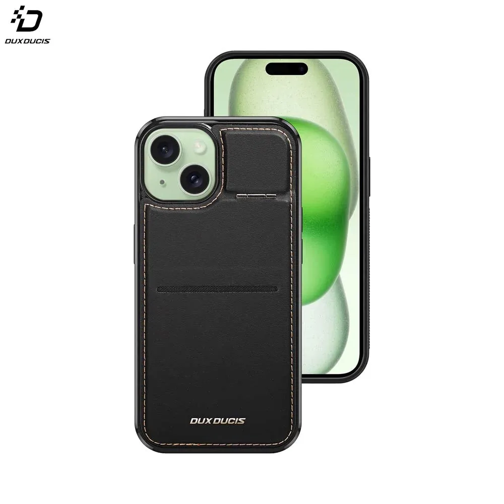 Coque de Protection Rafi Mag Dux Ducis pour Apple iPhone 15 Plus Noir