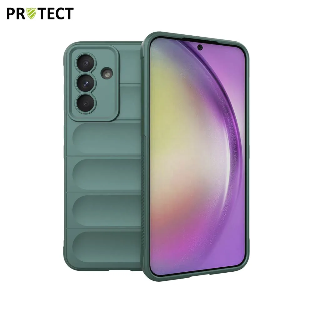 Coque IX008 PROTECT Samsung Galaxy A36 5G & A56 5G Vert Foncé