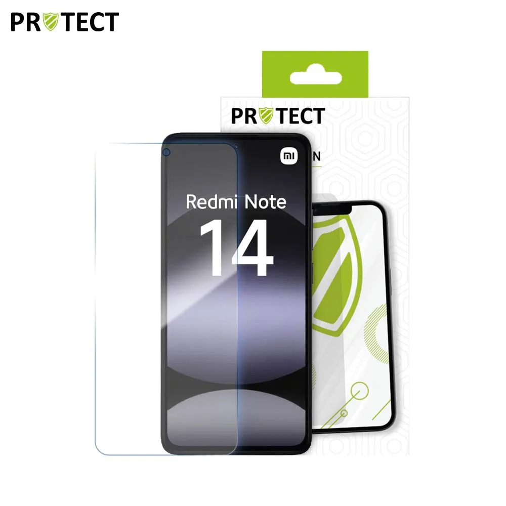 Verre Trempé Classique PROTECT pour Xiaomi Redmi Note 14 4G Transparent — vue 2