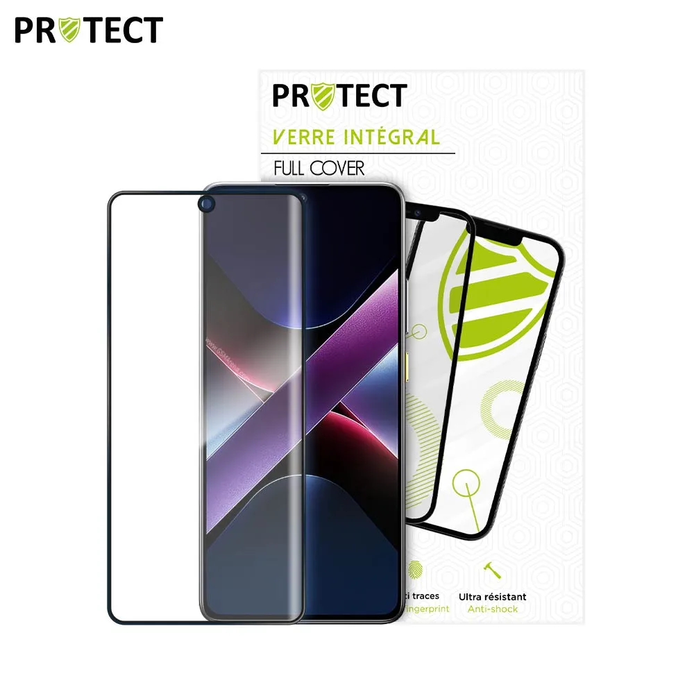 Verre Trempé Intégral PROTECT pour Xiaomi Poco X7 Pro 5G Noir — vue 2