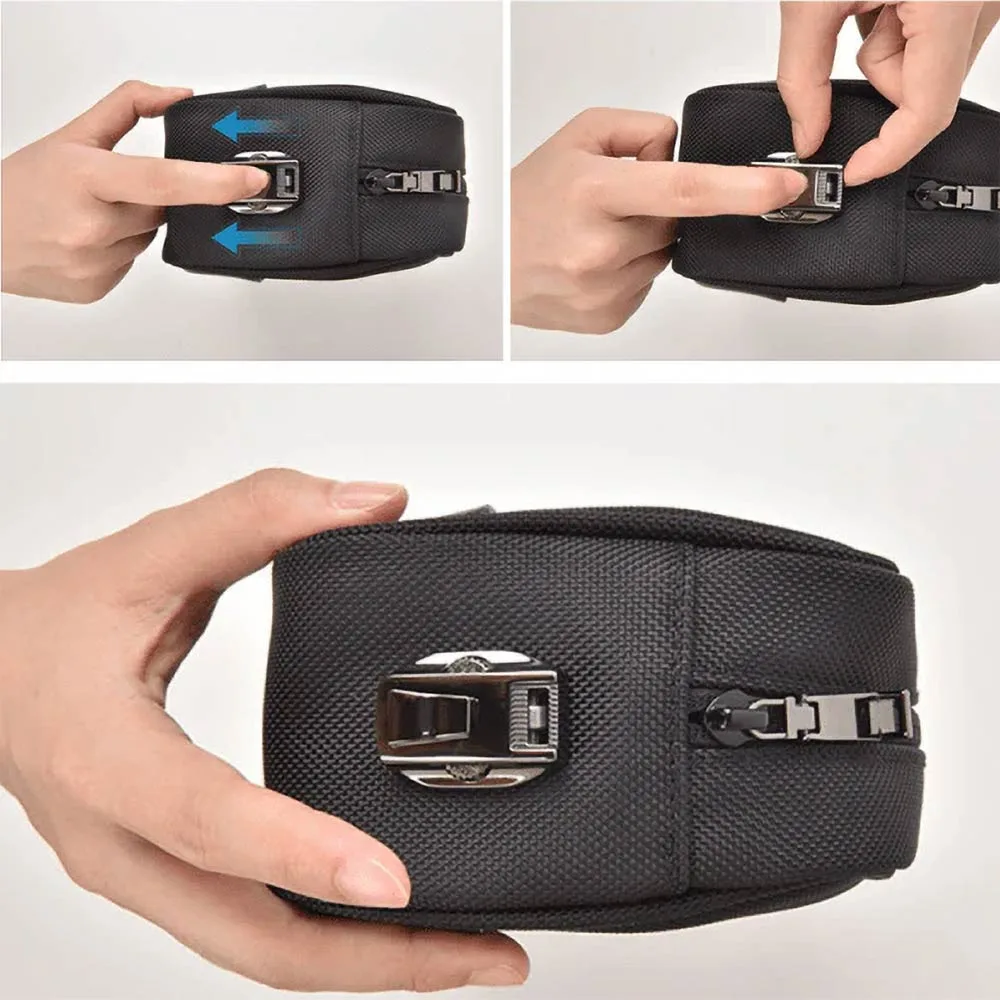 Pochette de Rangement pour Accessoires Wiwu H1 Verrouillage à Code Noir — vue 2