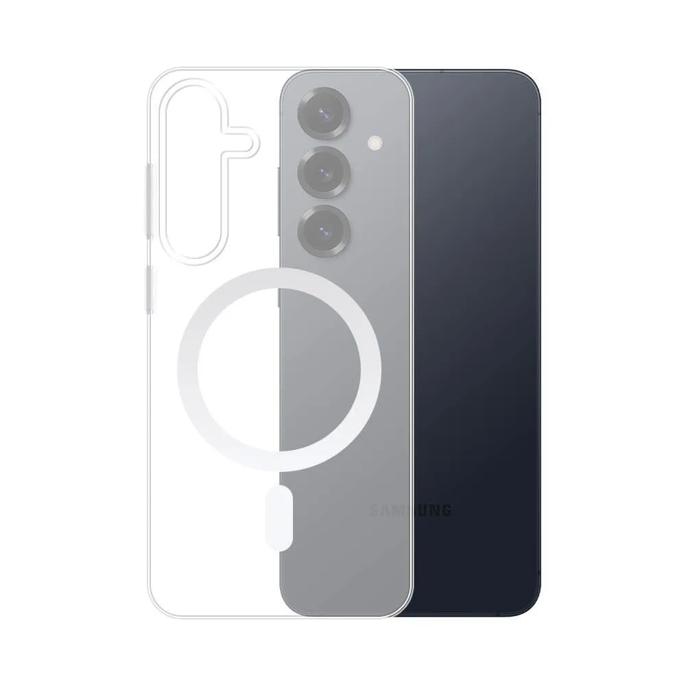 Coque MagSafe Samsung Galaxy S25 Transparent