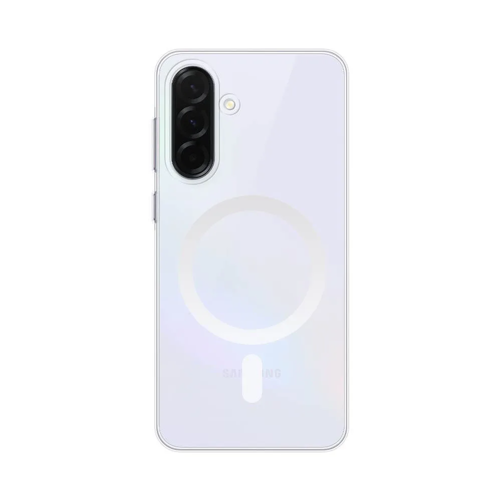 Coque Silicone MagSafe Compatible pour Samsung Galaxy A36 5G A366 & A56 5G A566 Transparent — vue 2