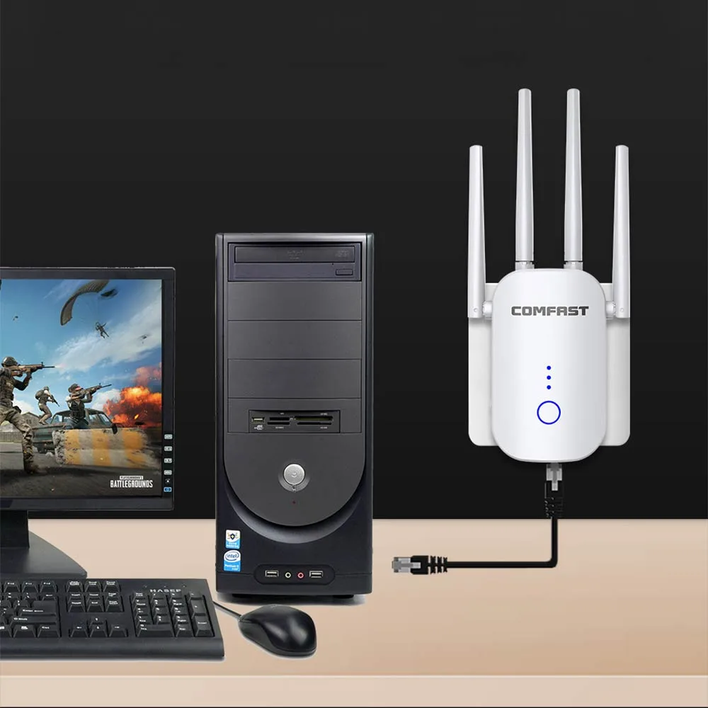 Répéteur Wifi Comfast V3 Wifi 5 (1200 Mbps) — vue 3