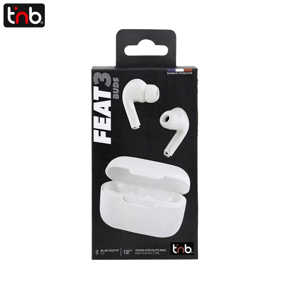 Écouteurs Bluetooth T'nb Blanc — vue 2