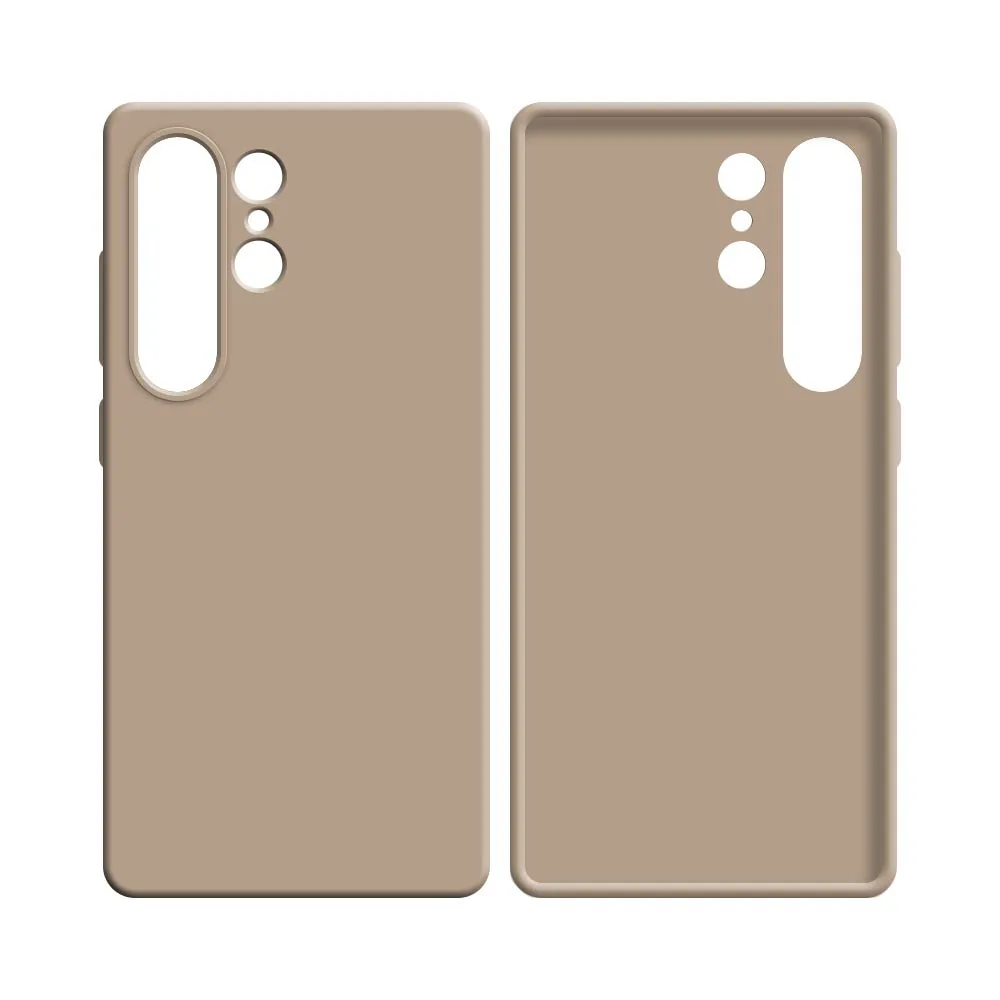 Coque Silicone Compatible pour Samsung Galaxy S25 Ultra S938 Rose Gold — vue 2