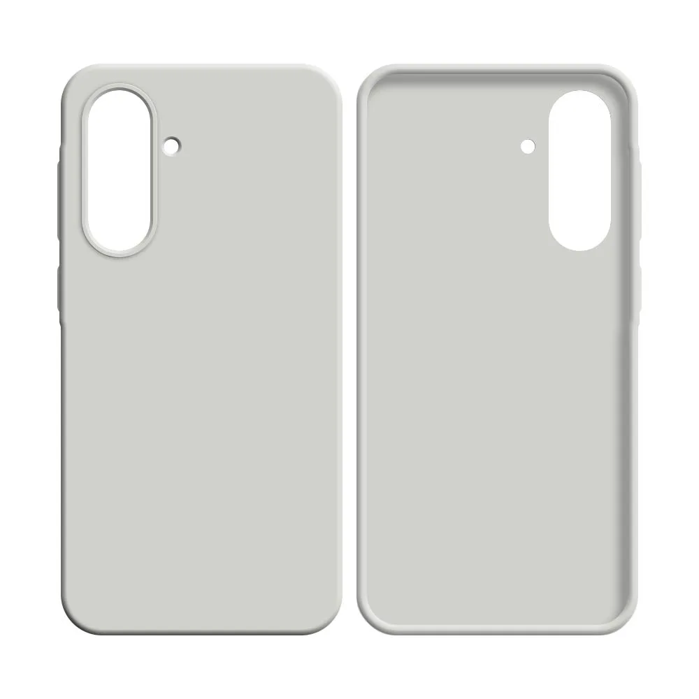 Coque Silicone Compatible pour Samsung Galaxy A36 5G A366 & A56 5G A566 Blanc