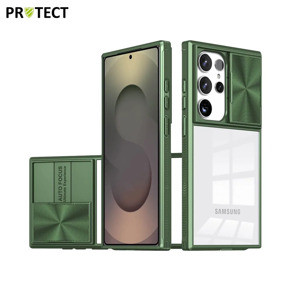 Coque IE027 PROTECT Samsung Galaxy S25 Ultra Vert Foncé