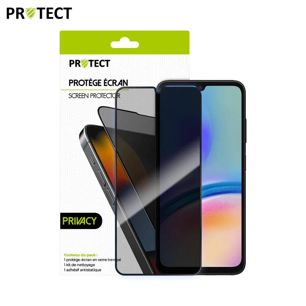 Verre Trempé PRIVACY PROTECT pour Samsung Galaxy A05s A057 Transparent — vue 2