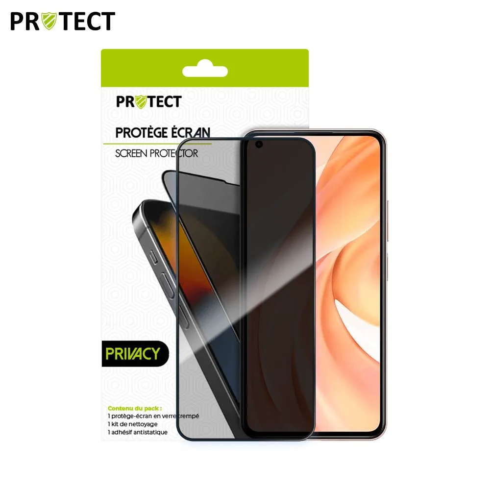 Verre Trempé PRIVACY PROTECT pour Xiaomi Mi 11 Lite 4G Transparent — vue 2
