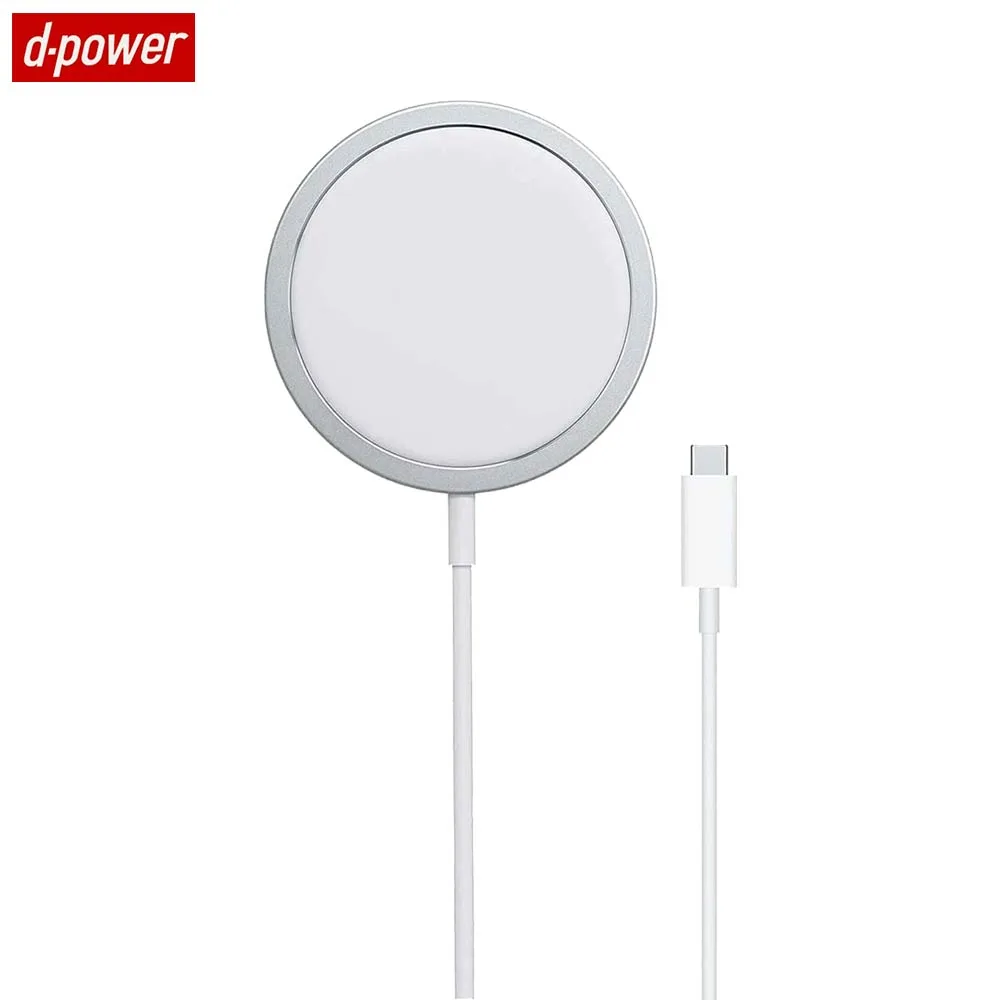 Chargeur à Induction MagSafe d-power F1068 15W Blanc
