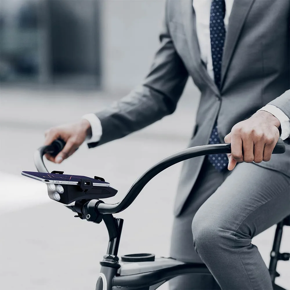 Support Smartphone pour Vélo T'nb 4 en 1 UMHOLD4IN1 Noir — vue 3