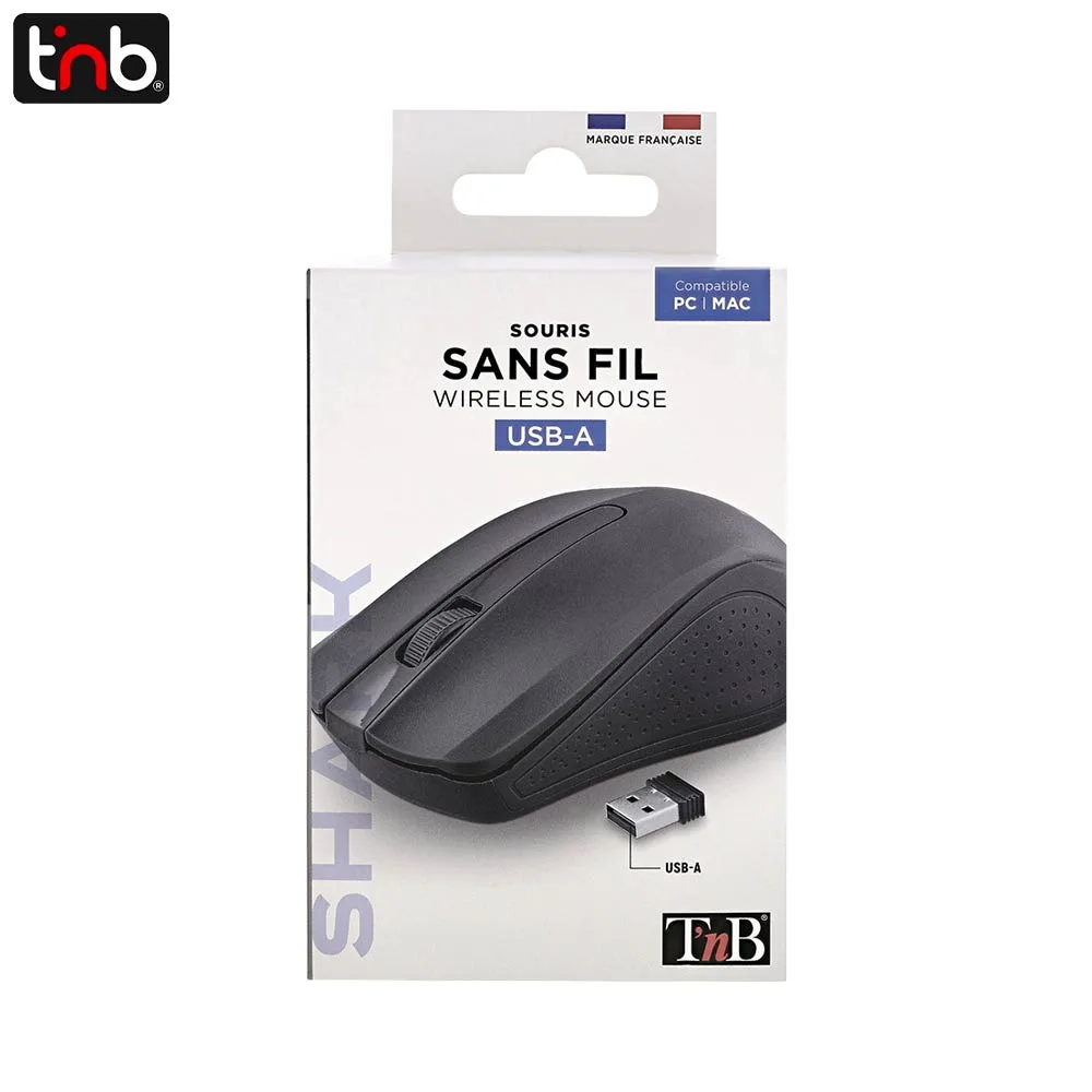 Souris sans Fil T'nb SRSFSHARK Noir — vue 4