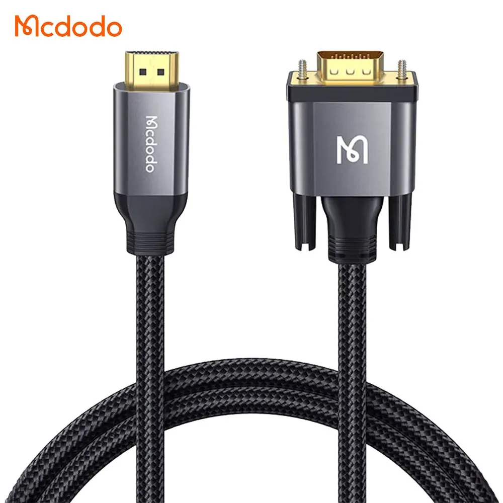 Câble HDMI vers VGA Mcdodo 2m Noir