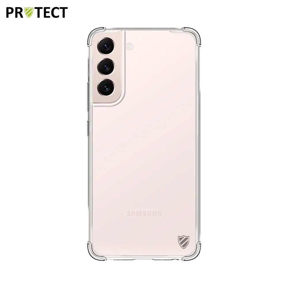 Coque Silicone Renforcée PROTECT pour Samsung Galaxy S22 Plus S906 Transparent