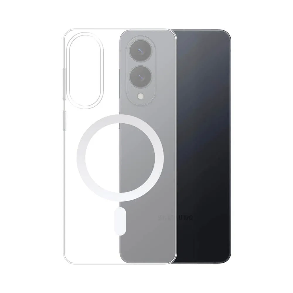 Coque MagSafe Samsung Galaxy S25 Edge Transparent