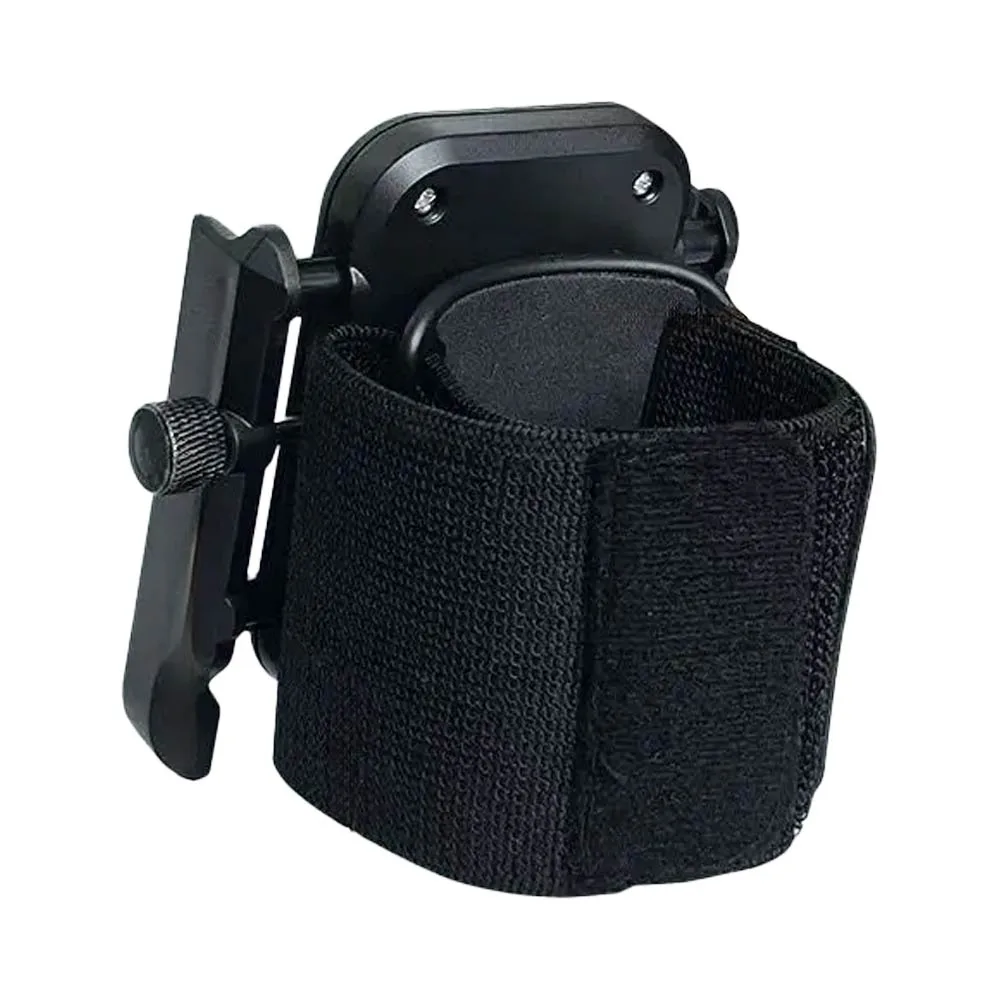 Support Smartphone Universel pour Poignet Rotatif 360° Noir — vue 3