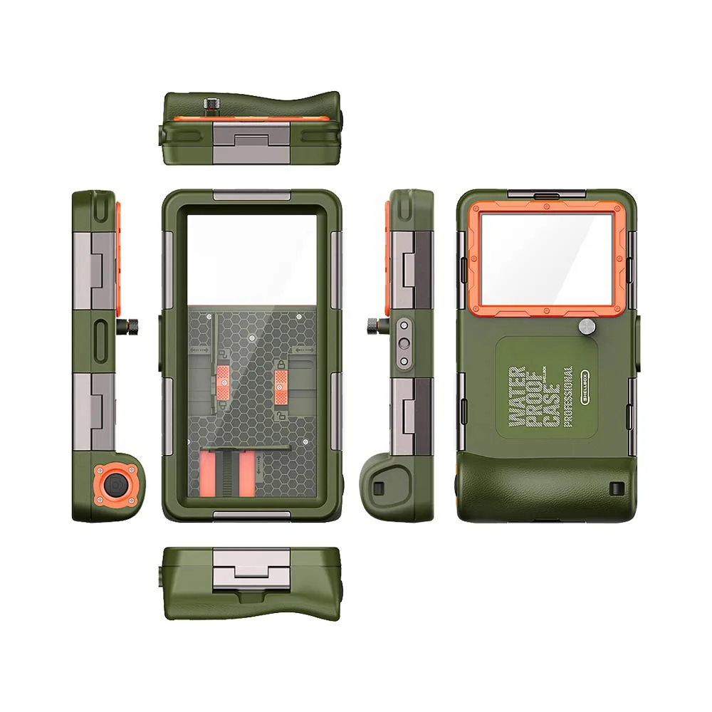 Coque Étanche pour Smartphone Universelle Vert — vue 2