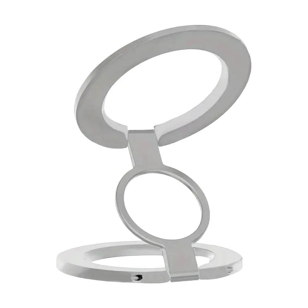 Support pour Smartphone Magsafe Rotatif et Pliable Blanc