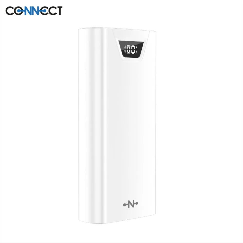 Batterie Externe Power Bank CONNECT 20000mAh Blanc