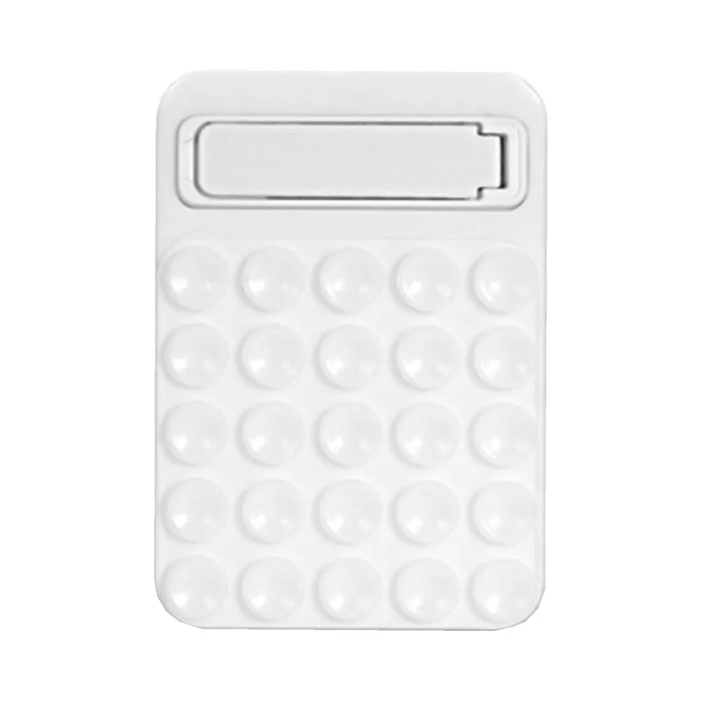 Support Ventouse Silicone avec Support Intégré Blanc