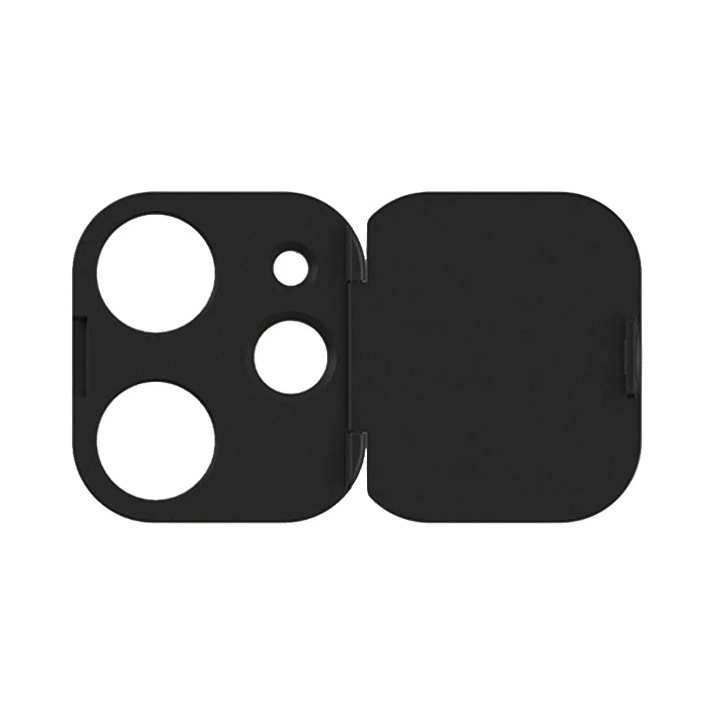 Protection Lentille avec Cache Camera Apple iPhone 11 Noir