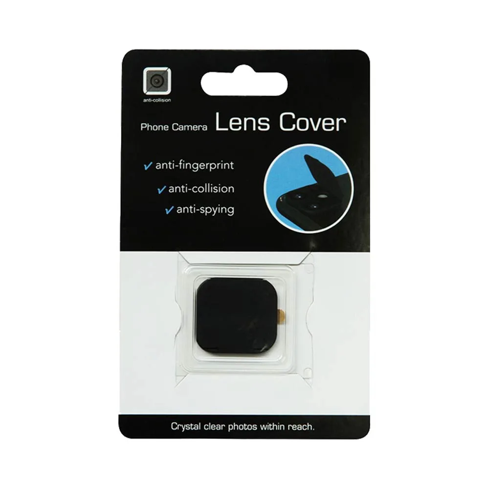 Protection Lentille avec Cache Camera Apple iPhone 12 Pro Max Noir — vue 3