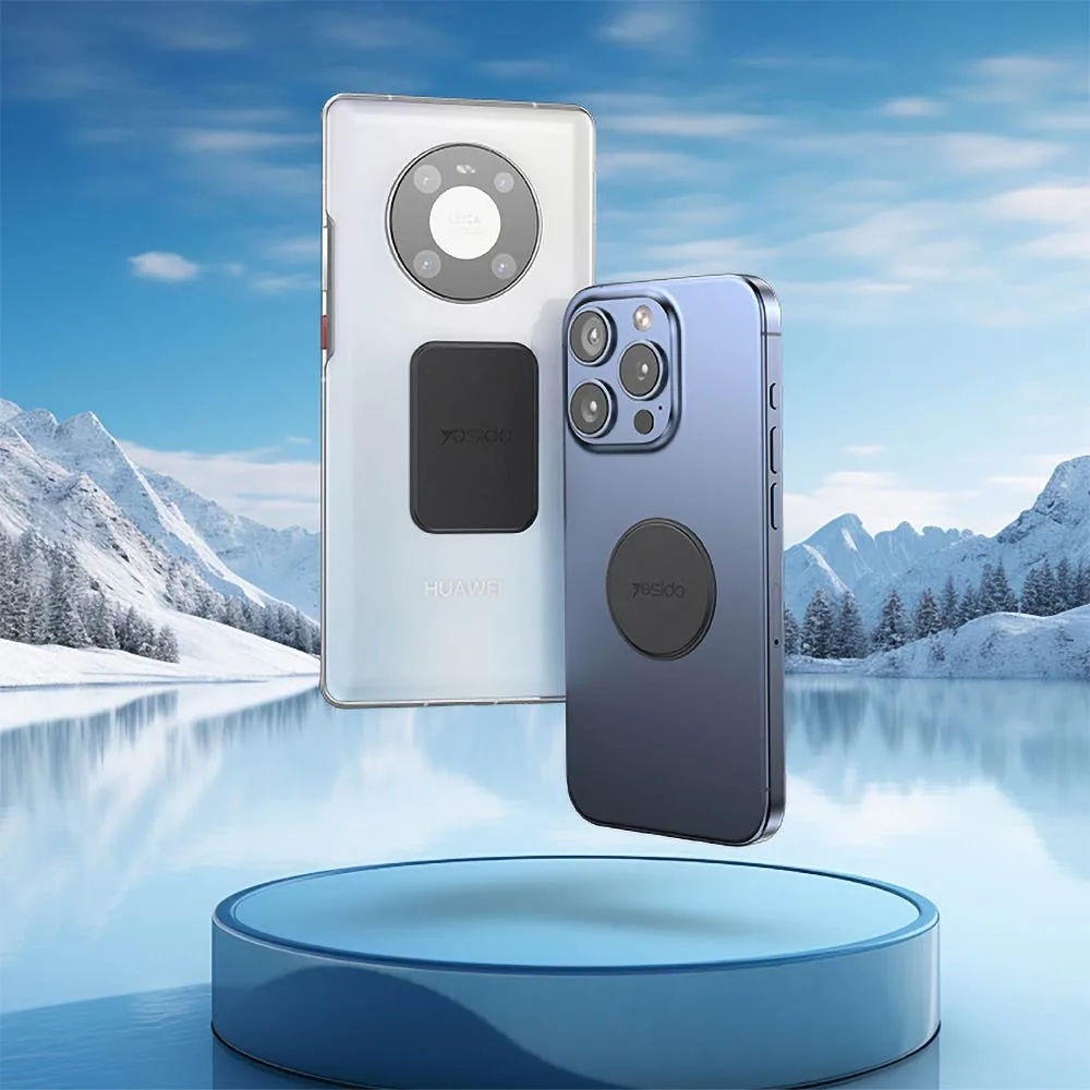 Anneau MagSafe Yesido C207 (x2) Noir — vue 2