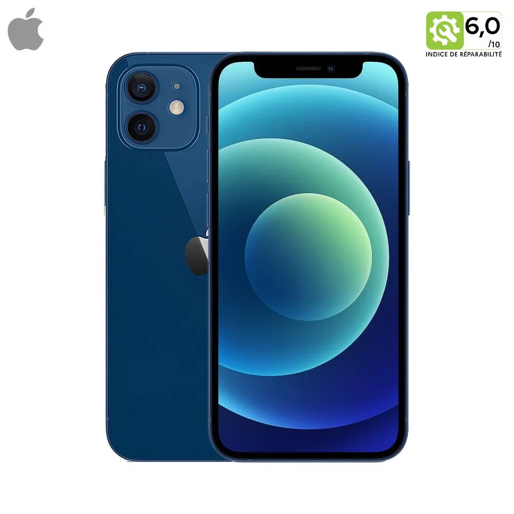 Smartphone Apple iPhone 12 64GB Grade C Bleu