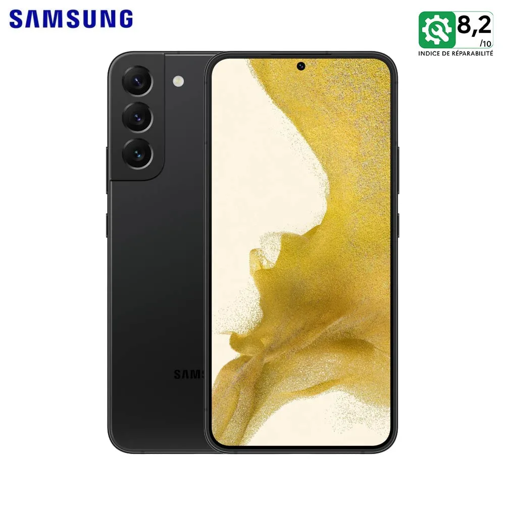 Smartphone Samsung Galaxy S22 Plus S906 128GB Reconditionné (Boîte & Câble) Noir