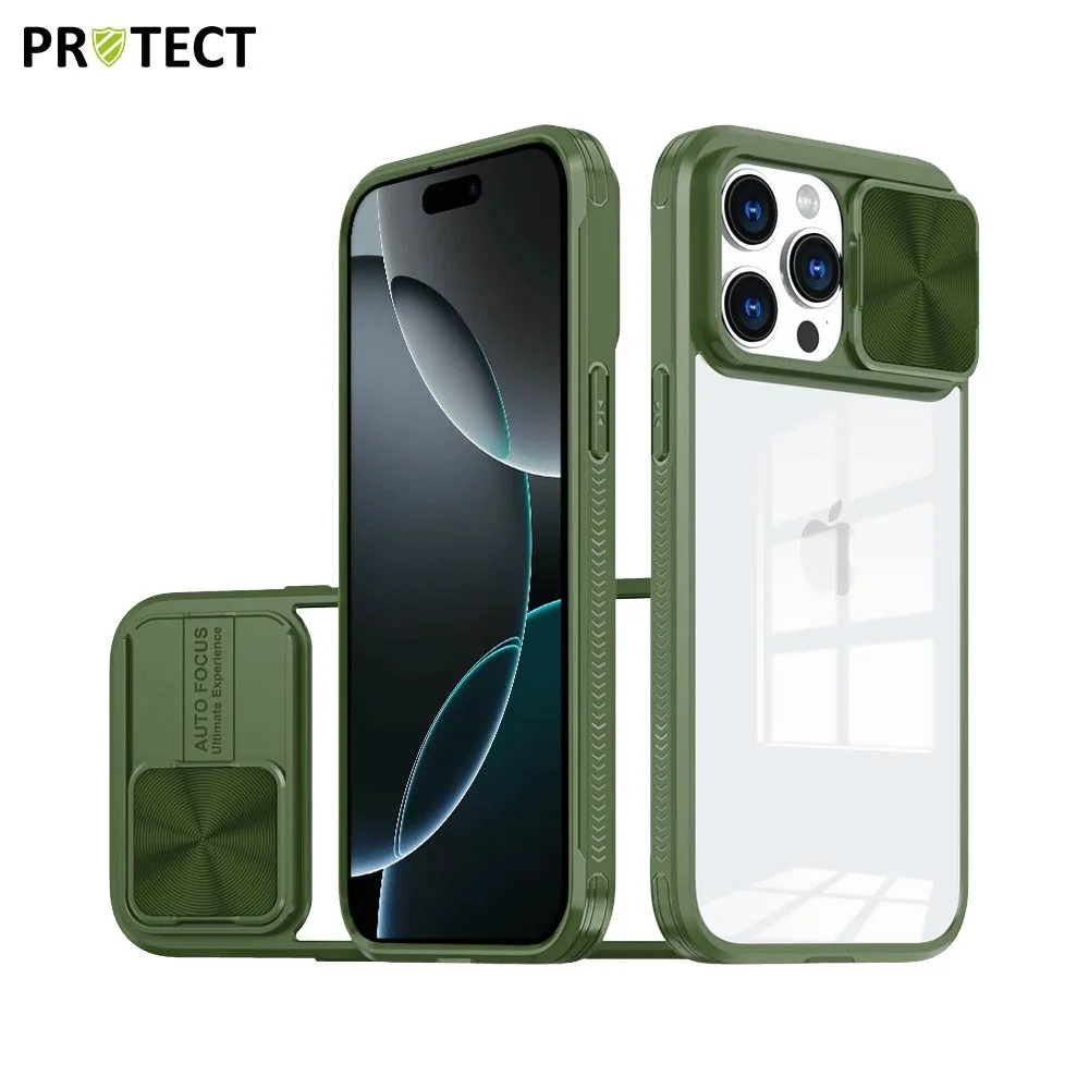 Coque de Protection IE027 PROTECT pour Apple iPhone 16 Pro Max Vert Foncé