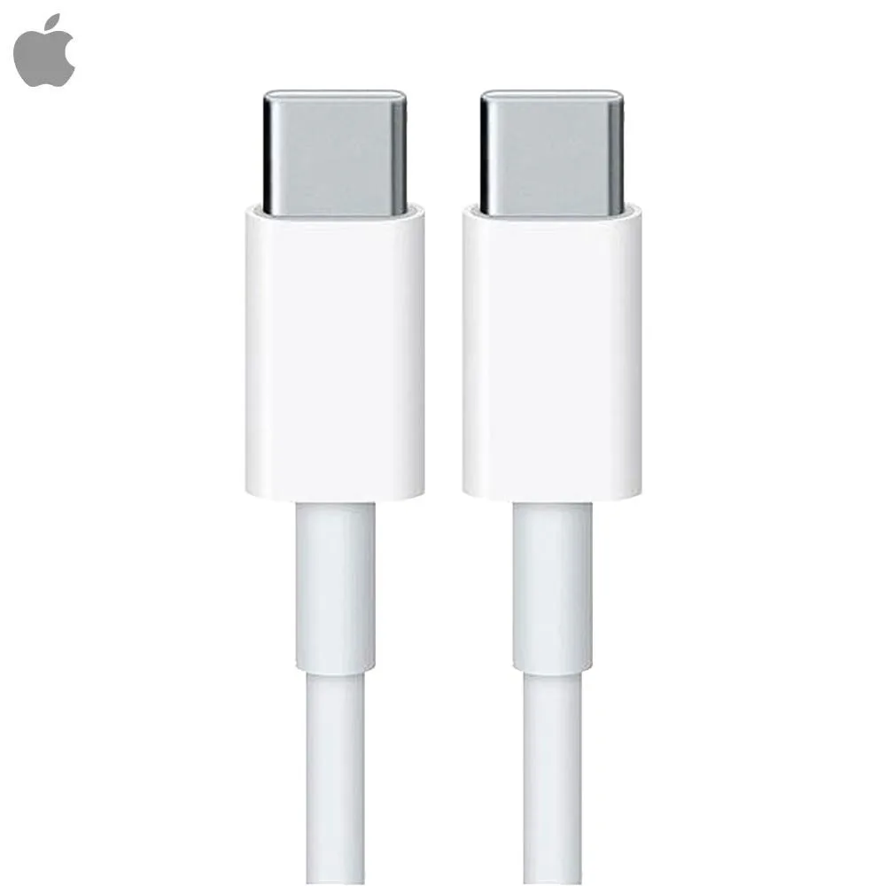 Câble Data USB-C vers USB-C Apple MLL82ZM/A 96W 2m Blanc