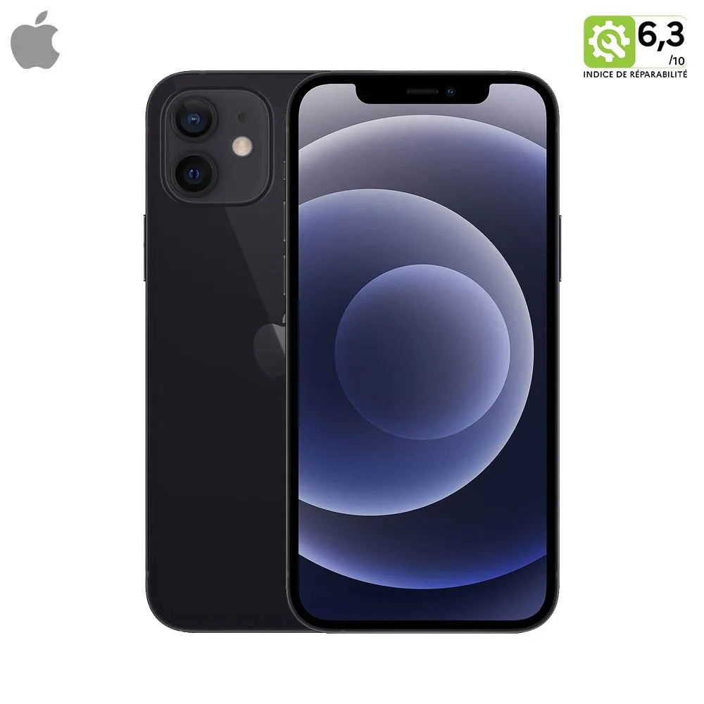 Smartphone Apple iPhone 12 128GB Grade B Noir