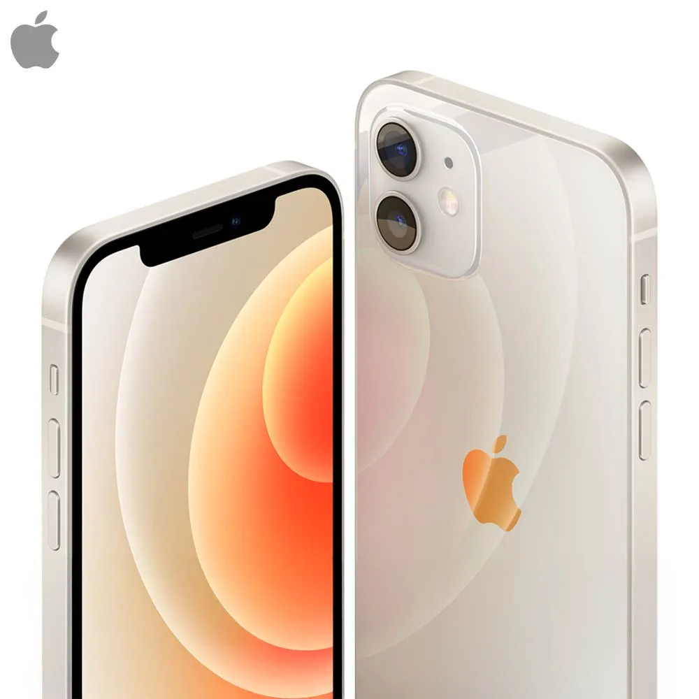 Smartphone Apple iPhone 12 64GB Grade B Blanc — vue 3