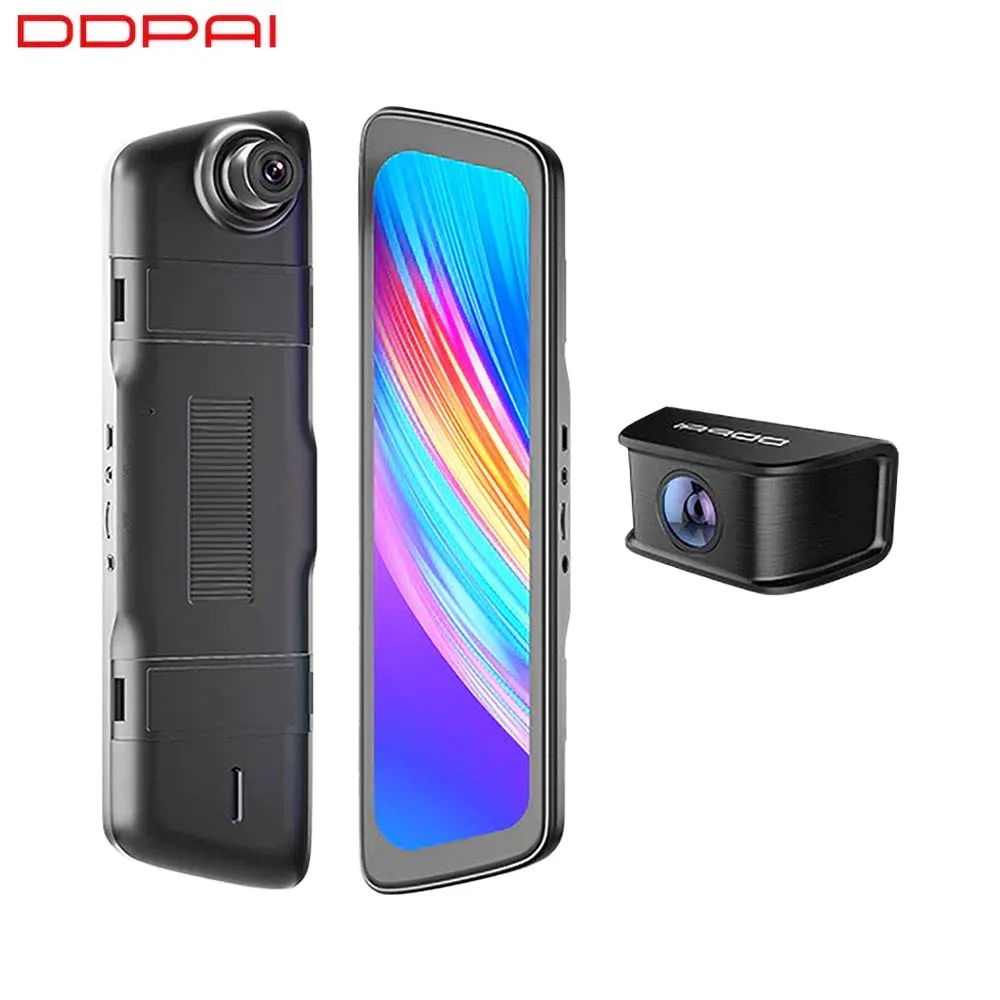 Dashcam Rétroviseur DDPAI E3 (Avant et Arrière) Noir