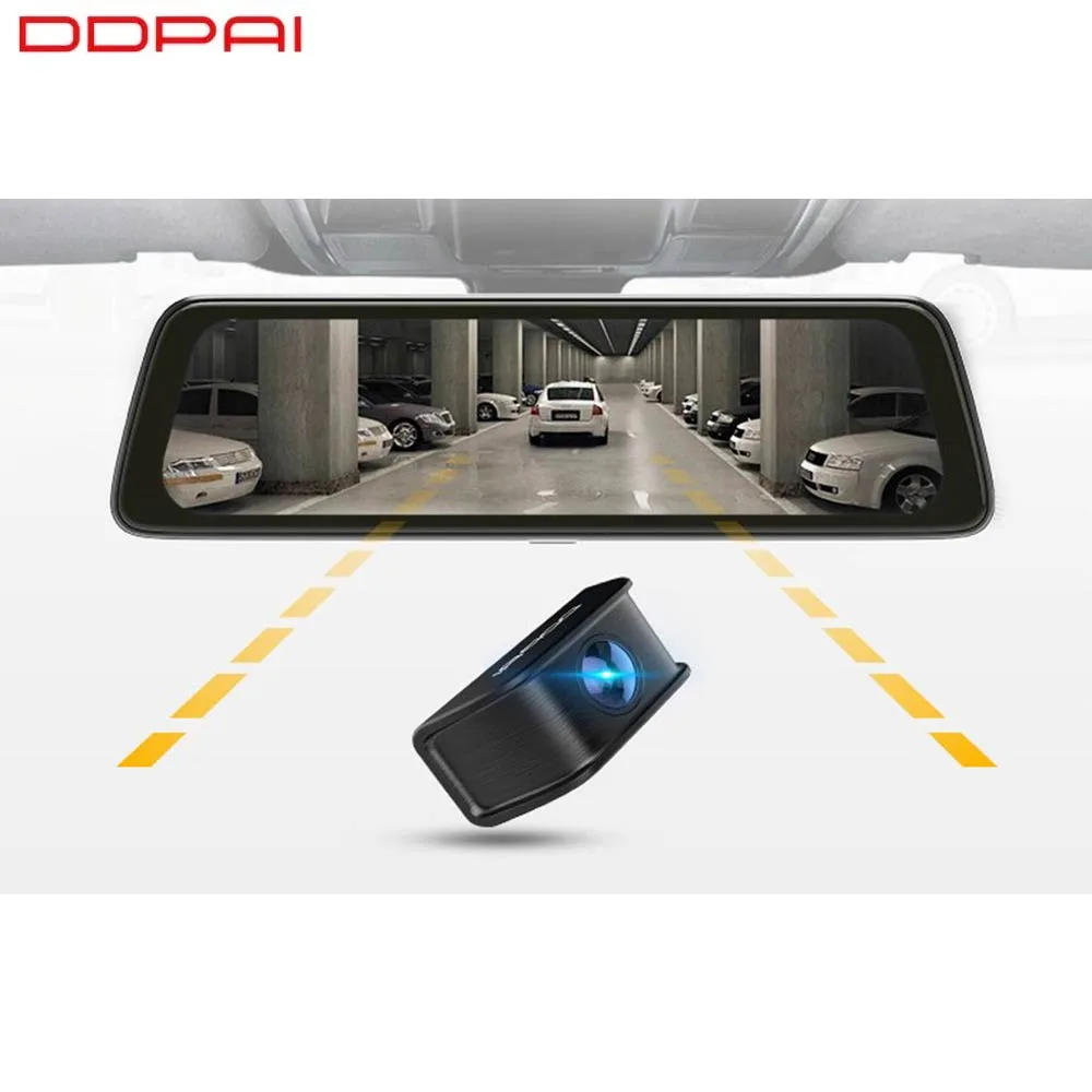 Dashcam Rétroviseur DDPAI E3 (Avant et Arrière) Noir — vue 3