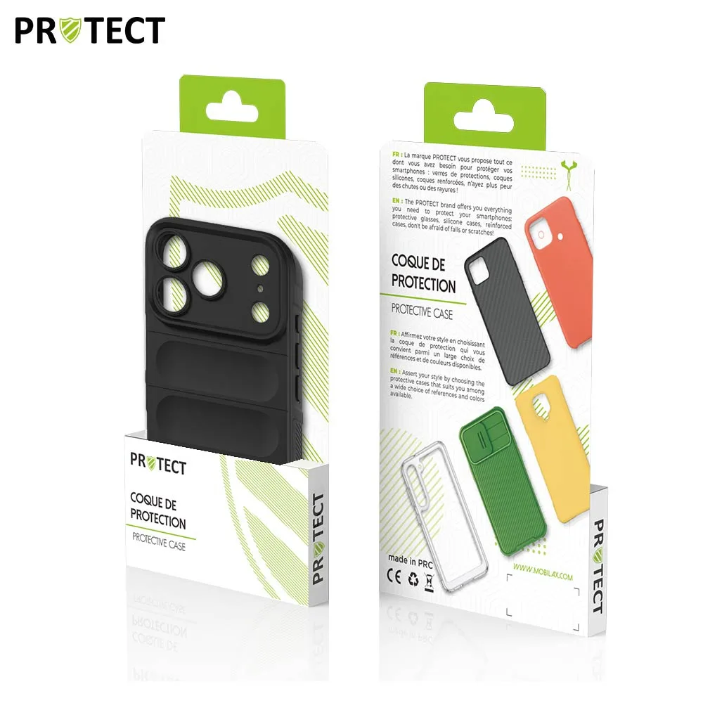 Coque de Protection IX008 PROTECT pour Apple iPhone 17 Pro Noir — vue 4